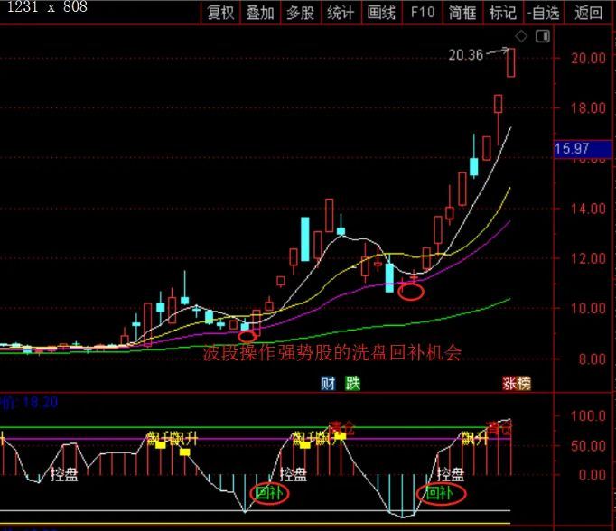 图片[3]-通达信【精品波段】副图+吸筹选股 抄底逃顶 股价位置与形态技术分析精要-指标666