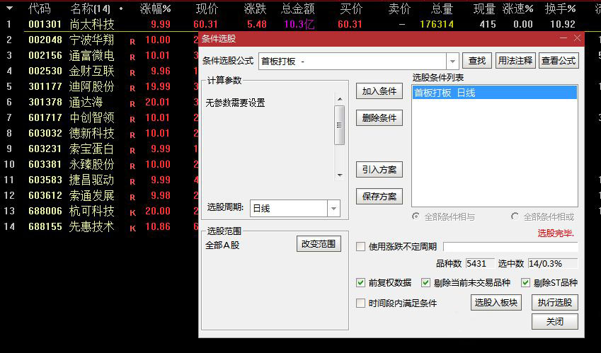 图片[1]-通达信【派神竞价选股排序12合1】源码版，竞价选股指标合集下载-指标666