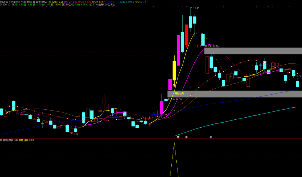 通达信【黄袍加身】主副图选，精准捕捉优质波段买点，短线波段皆可-指标666