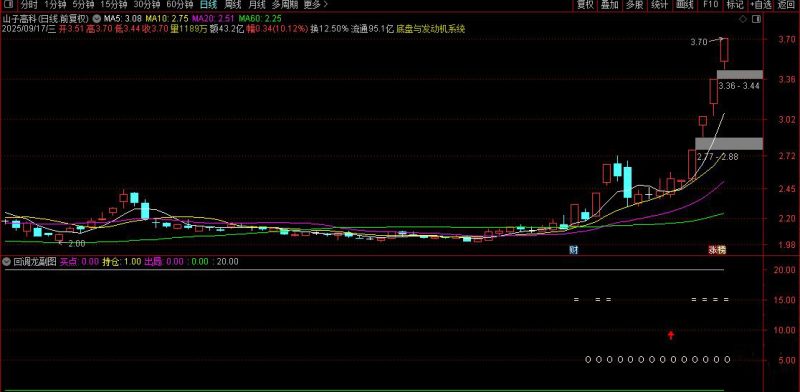 通达信【尾盘回调龙】副图+选股 尾盘吸 涨停回调龙无未来-指标666