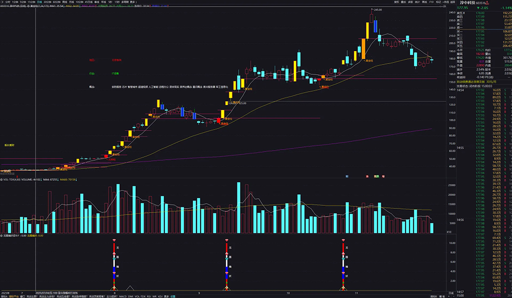 图片[2]-自用【黄金柱战法+龙腾擒妖】套装指标 趋势打板 多因子共振的强势股捕捉-指标666