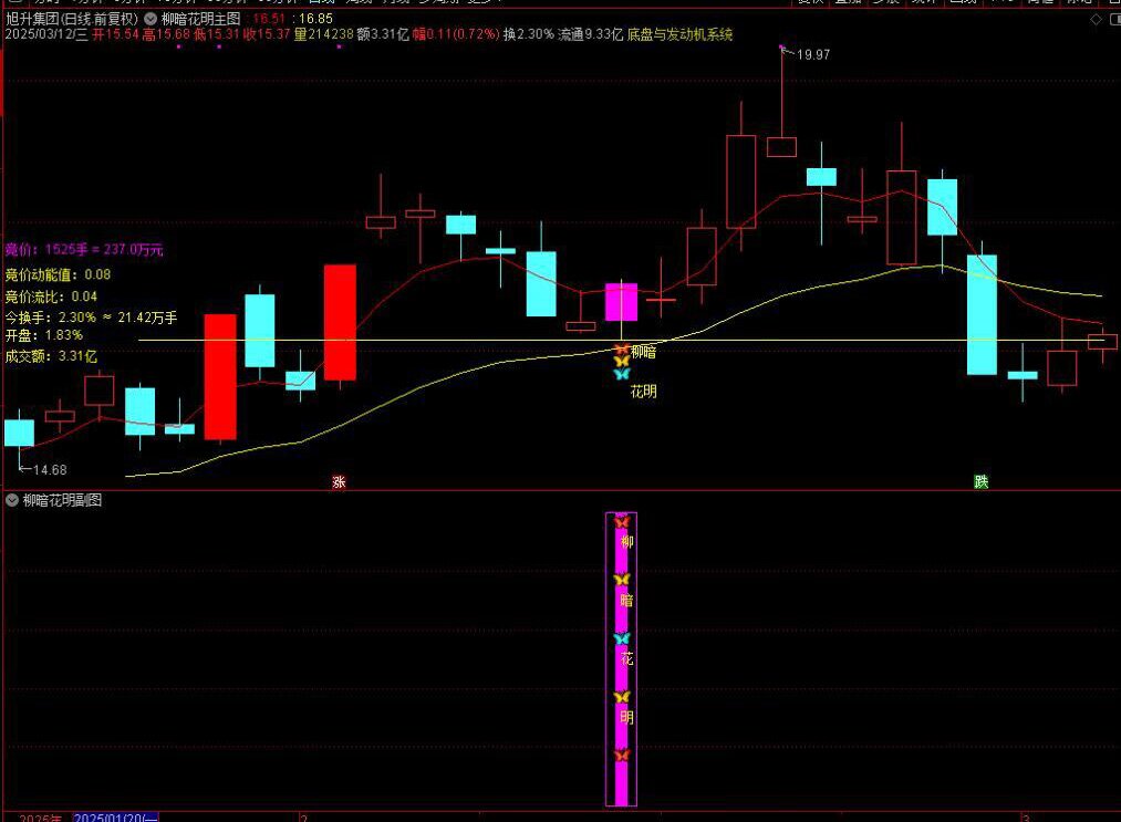 图片[10]-通达信【柳暗花明】前面主力介入，回调充分洗盘，洗掉散筹，迎来春暖花开柳暗花明买点，胜率高，利润大-指标666