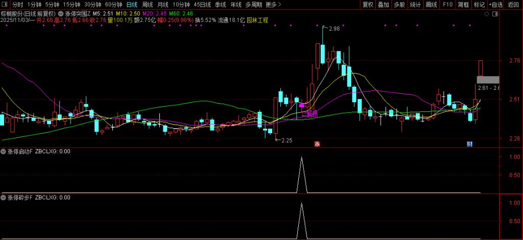 图片[9]-通达信【涨停突围】某音网红价值299的指标 均线粘合突破后的缩量再启动 主副图+选股-指标666