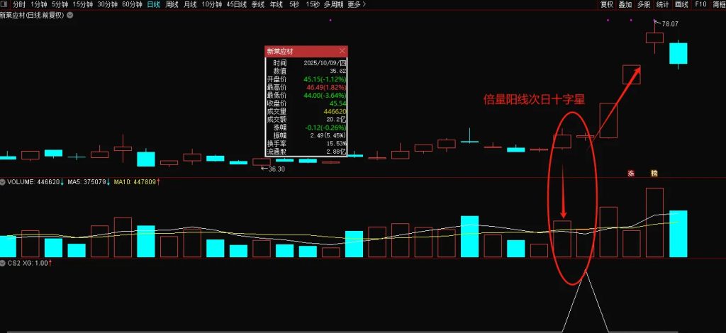 图片[4]-揭秘主力新手法：倍阳次日“缩量齐肩”，精准捕捉拉升前兆，专治创业板！-指标666