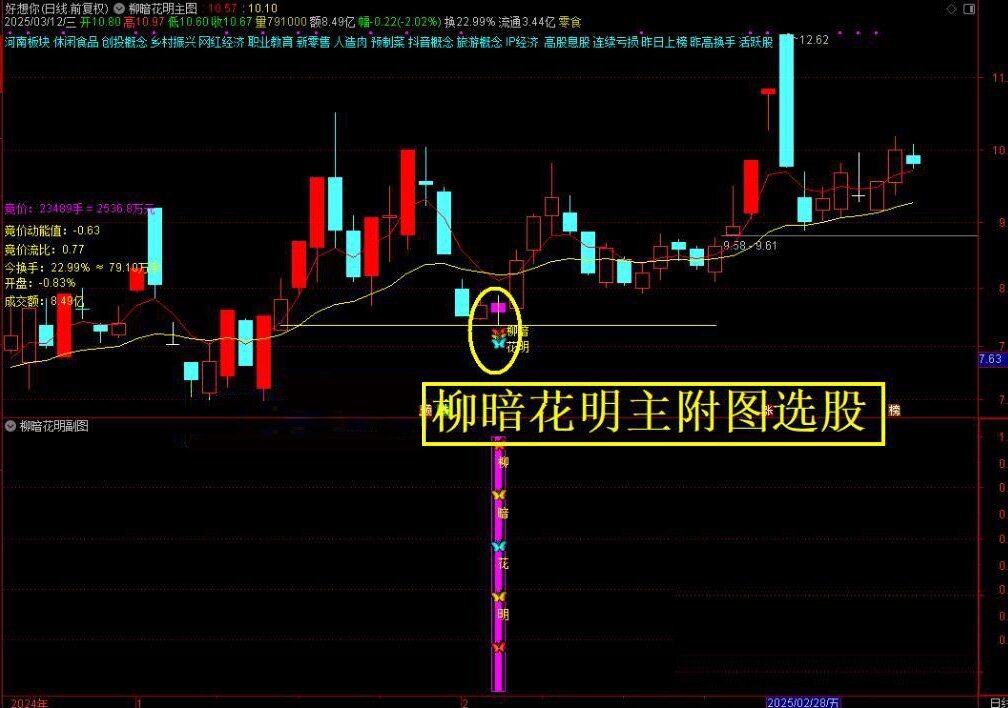 图片[6]-通达信【柳暗花明】前面主力介入，回调充分洗盘，洗掉散筹，迎来春暖花开柳暗花明买点，胜率高，利润大-指标666