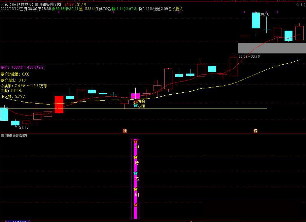 图片[13]-通达信【柳暗花明】前面主力介入，回调充分洗盘，洗掉散筹，迎来春暖花开柳暗花明买点，胜率高，利润大-指标666