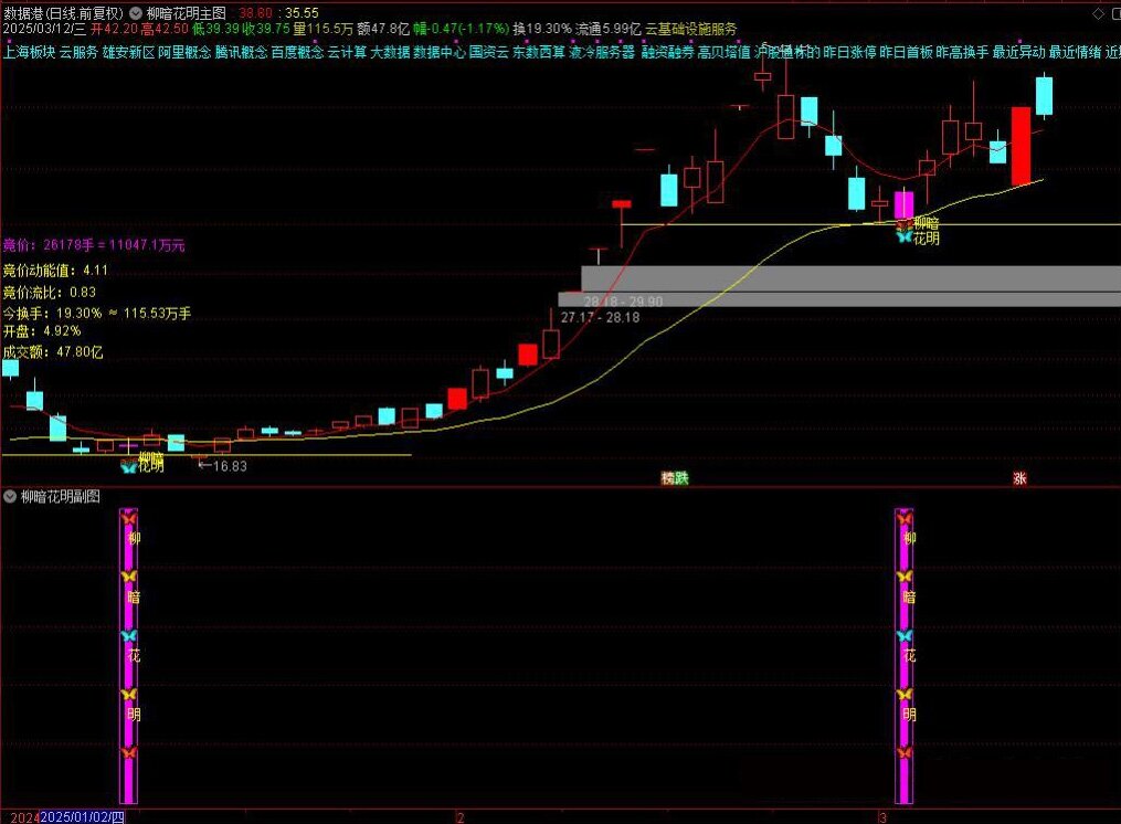 图片[11]-通达信【柳暗花明】前面主力介入，回调充分洗盘，洗掉散筹，迎来春暖花开柳暗花明买点，胜率高，利润大-指标666
