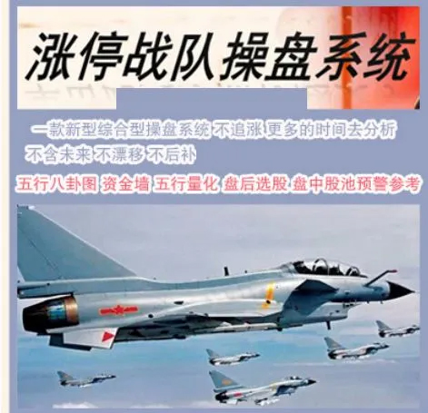 很火的一套【涨停战队操盘炒股系统】主图副图选股预警无加密版本-指标666