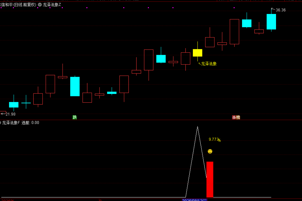 图片[6]-通达信【龙泽法象】主图副图选股指标，回马枪反转T1思路，手机电脑通用-指标666