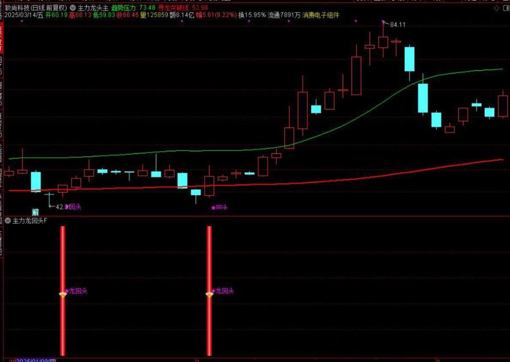 图片[18]-通达信【主力龙回头】主附图选股捕捉龙头以及龙回头信号手机电脑通用无未来函数-指标666