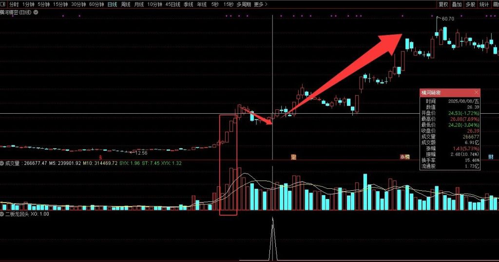图片[6]-通达信【二板龙回头】海马汽车、孚日股份走妖逻辑的量化 副图+选股指标-指标666