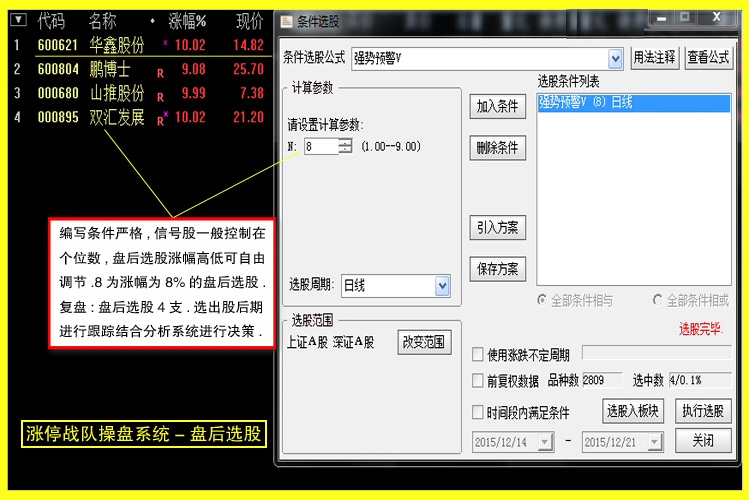 图片[25]-很火的一套【涨停战队操盘炒股系统】主图副图选股预警无加密版本-指标666