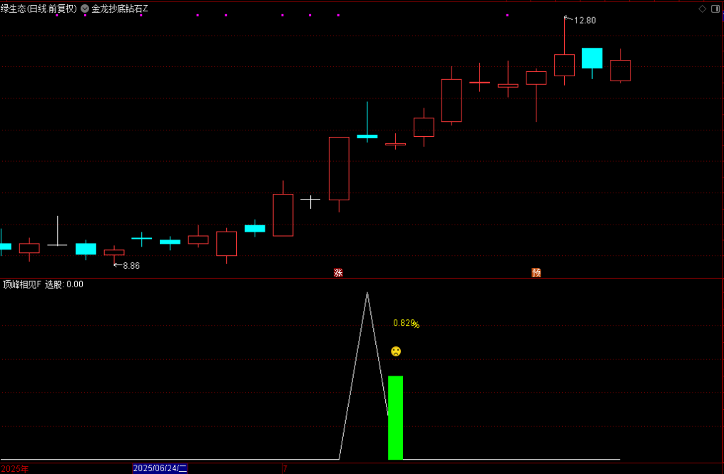 图片[9]-通达信【顶峰相见】附图选股指标，大阴线买入思路，手机电脑通用信号不漂移-指标666