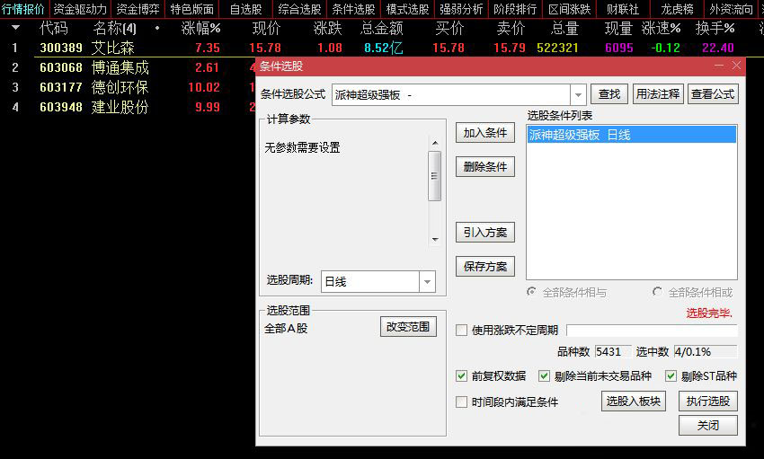 图片[2]-通达信【派神竞价选股排序12合1】源码版，竞价选股指标合集下载-指标666