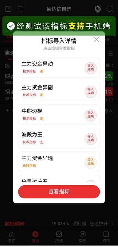 图片[4]-【捕捉资金集体做多】多个牛叉指标共振系列 抓异动吃大肉 主副图+选股-指标666