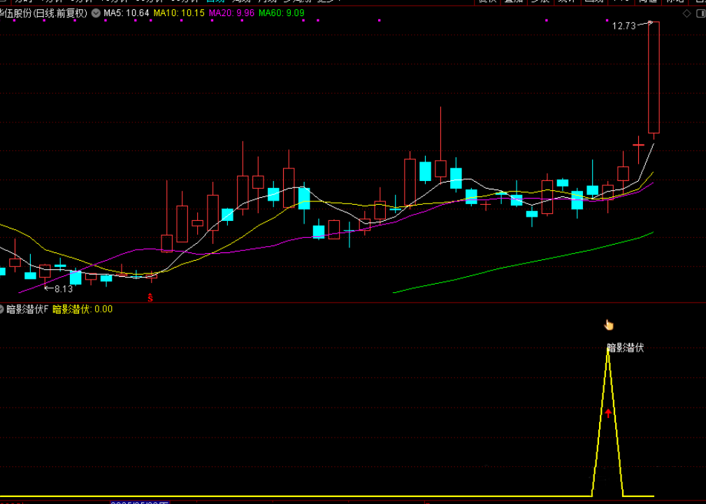 图片[4]-〖暗影潜伏〗附图选股,捕捉强势股回调后的二次启动机会,手机电脑通用无未来函数-指标666