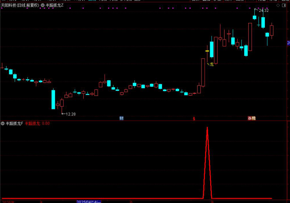 图片[4]-通达信【半路抓龙】半路低位抓龙头思路,手机电脑通用无未来-指标666