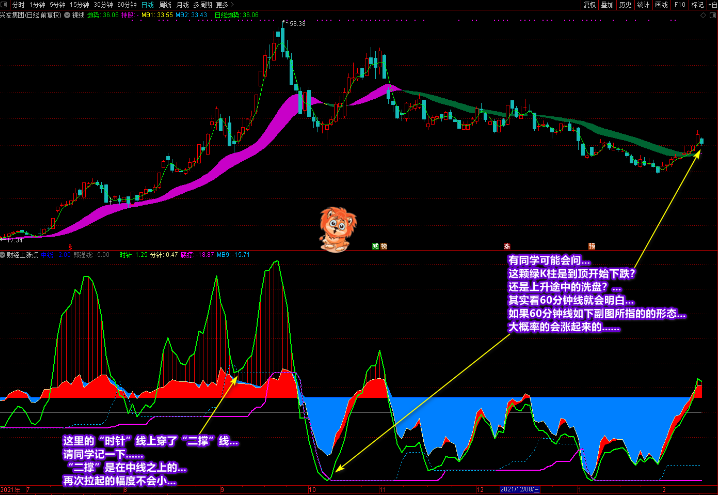 图片[6]-廷进《财经上涨点》副图+选股 多重信号复合指标 寻底看拉升-指标666