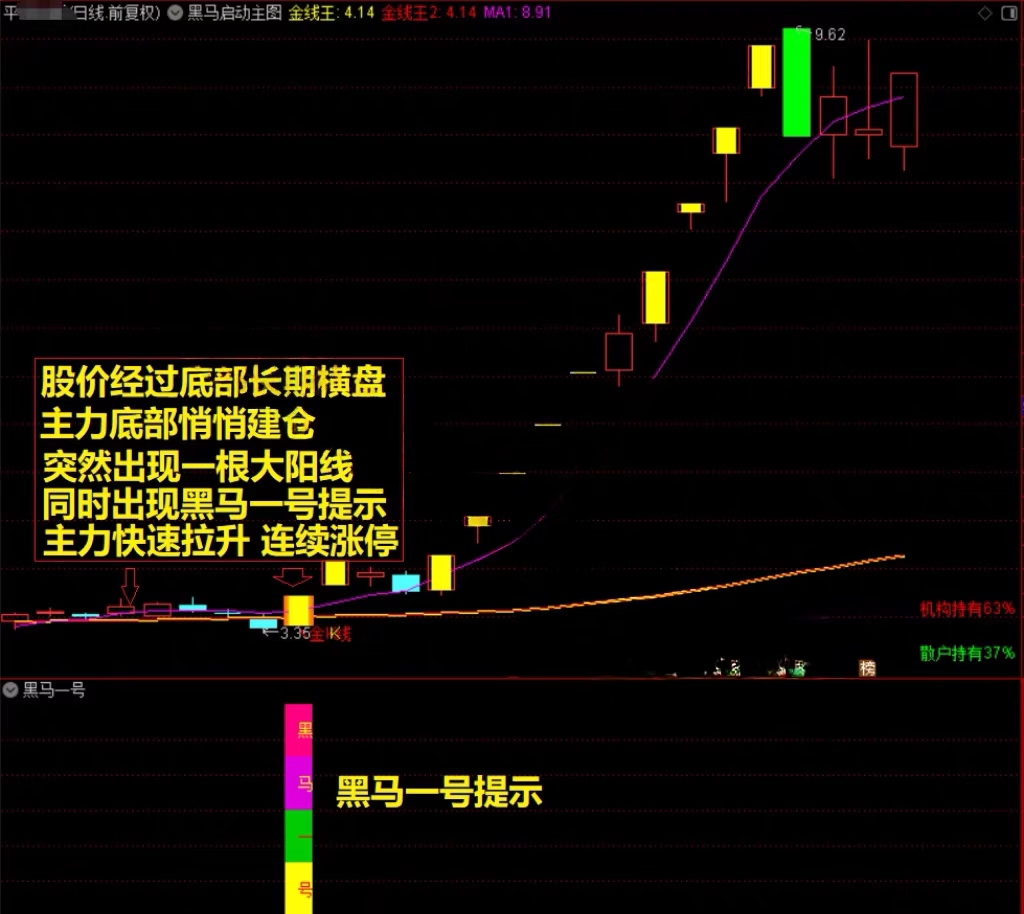 图片[3]-2026【黑马涨停王】预警决策系统-抓板神器、黑马启动、盘中决策，多头趋势启动连续上涨，手机电脑通用无未来-指标666