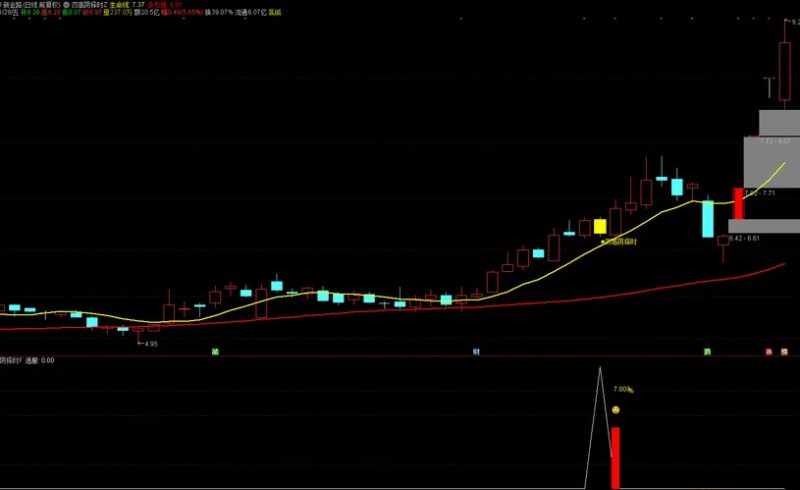 通达信【双高阴择时】套装指标 高位阴线博弈反抽短线尾盘策略-指标666