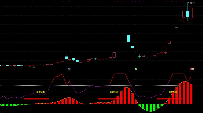 图片[4]-通达信【暗盘吸筹】副图指标 暗盘资金吸筹 揭露机构游资金流向-指标666