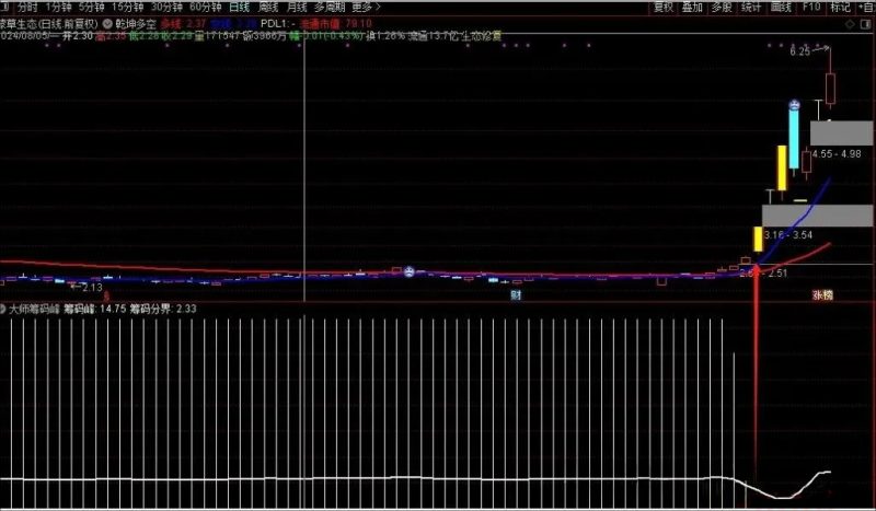 通达信【大师筹码峰】优化选股 价值极高适用于中长线 专抓大牛-指标666