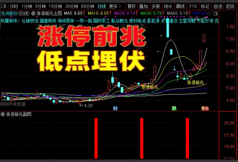 图片[2]-通达信【涨停前兆】主副图选股，以机构资金异动为基础的信号特征-指标666