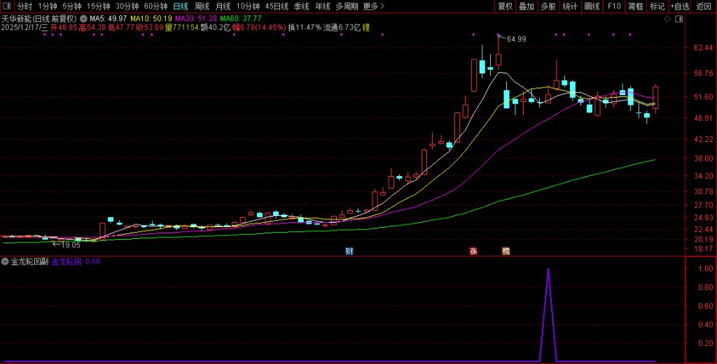 图片[8]-通达信【2026金龙轮回】上涨后的健康回调至关键支撑位 副图+选股-指标666