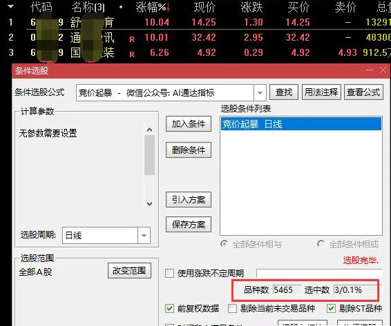 精品【竞价起爆】专为早盘竞价阶段设计的竞价指标 快速筛选竞价强势潜力股 副图+选股-指标666