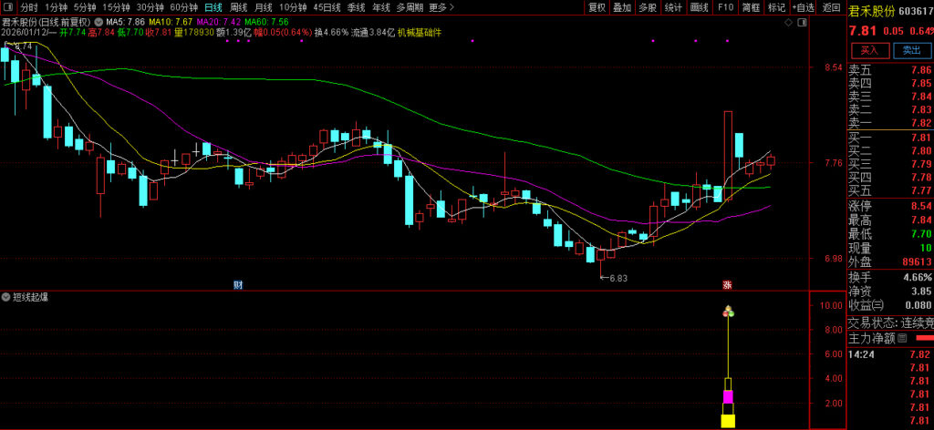图片[10]-通达信【短线起爆】副图+选股 只进攻强势股 强中选强 连板牛股集中营-指标666